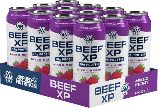 Applied Nutrition Beef xp Can Mixed Berry 12x500Ml