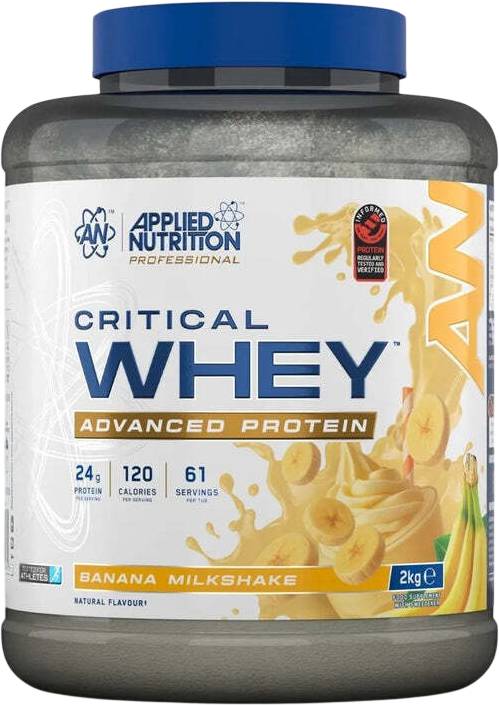 Applied Nutrition Critical Whey Protein - Banana Milkshake - 2 kg