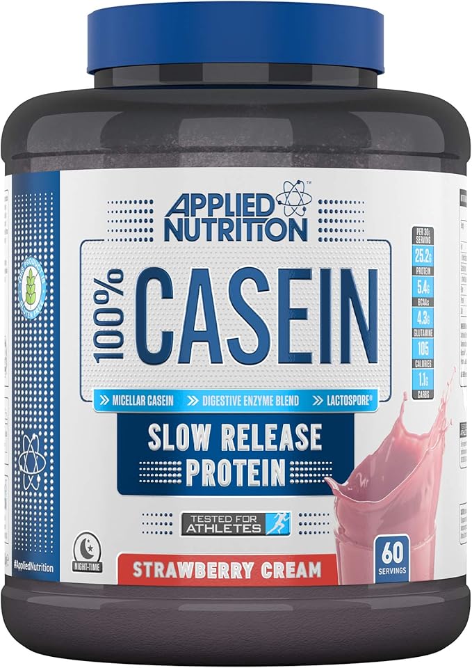 Applied Nutrition Casein Strawberry 1.8Kg