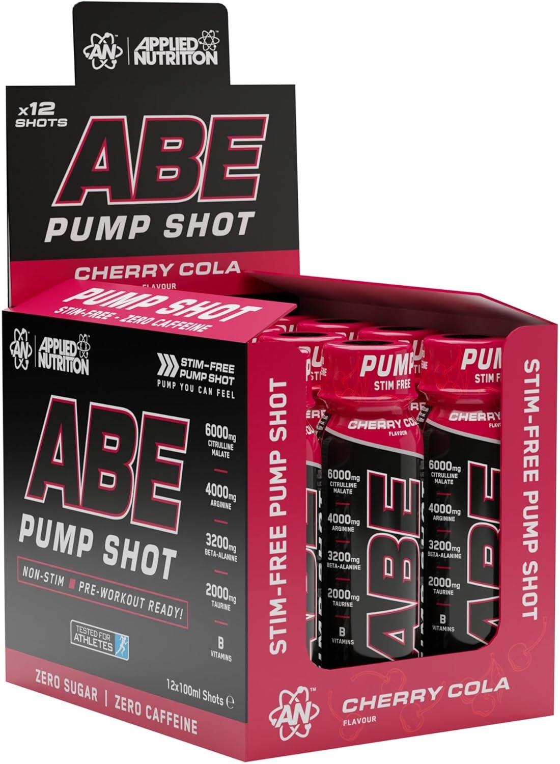 Applied Nutrition Abe Pump Shot 100Ml X 12 Cherry Cola