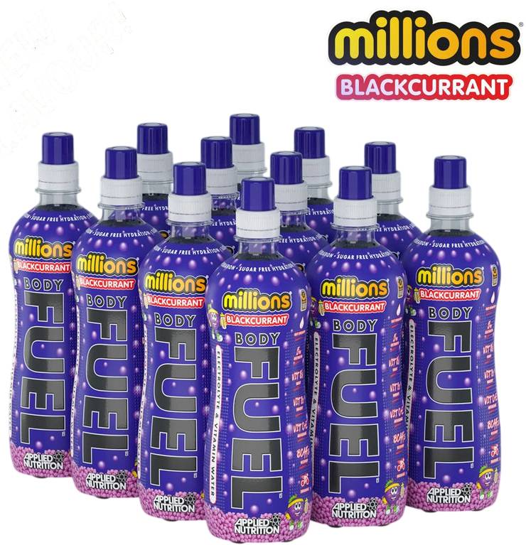 Applied Nutrition Body Fuel Blackcurrant Millions X 12