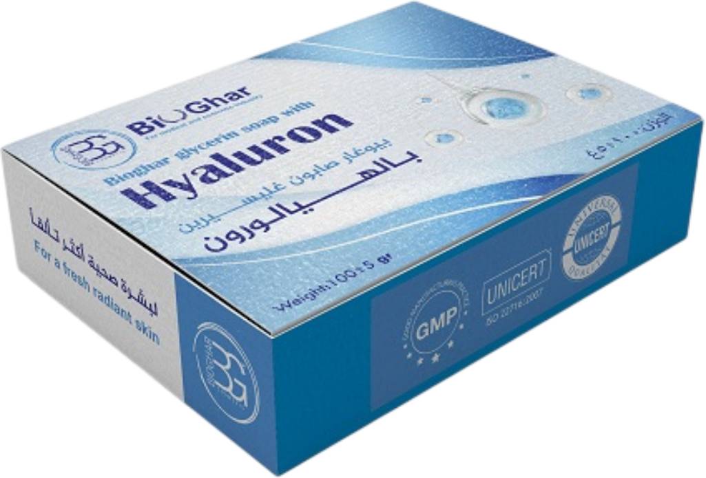 Bioghar Soap Glycerin With Hyalurone /100 G