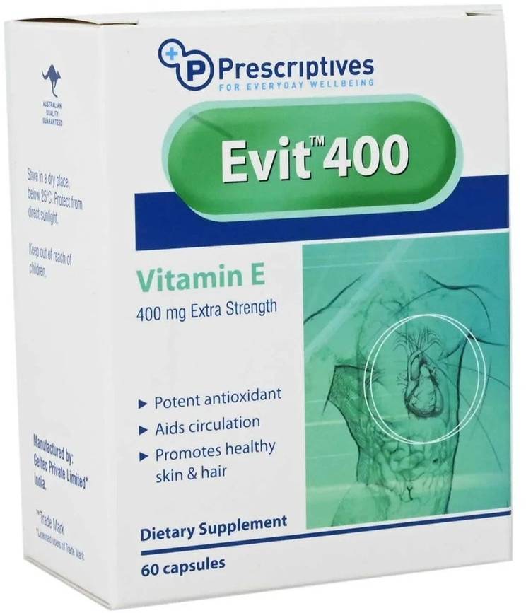 Geltec Evit 400 Mg - 60 Capsules