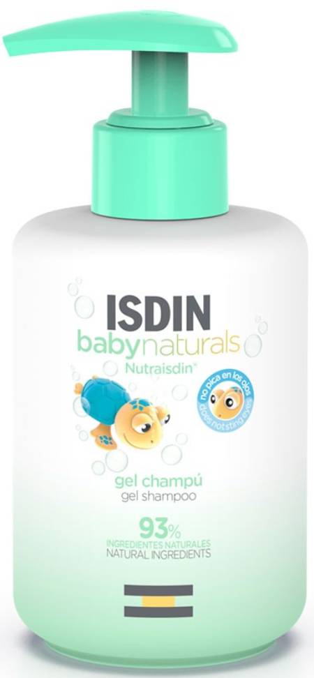 Isdin Baby Naturals Gel Shampoo - 400 ml
