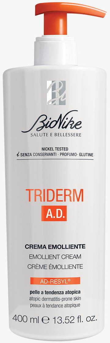 Bionike Triderm A.D. Emollient Cream - 400 ml