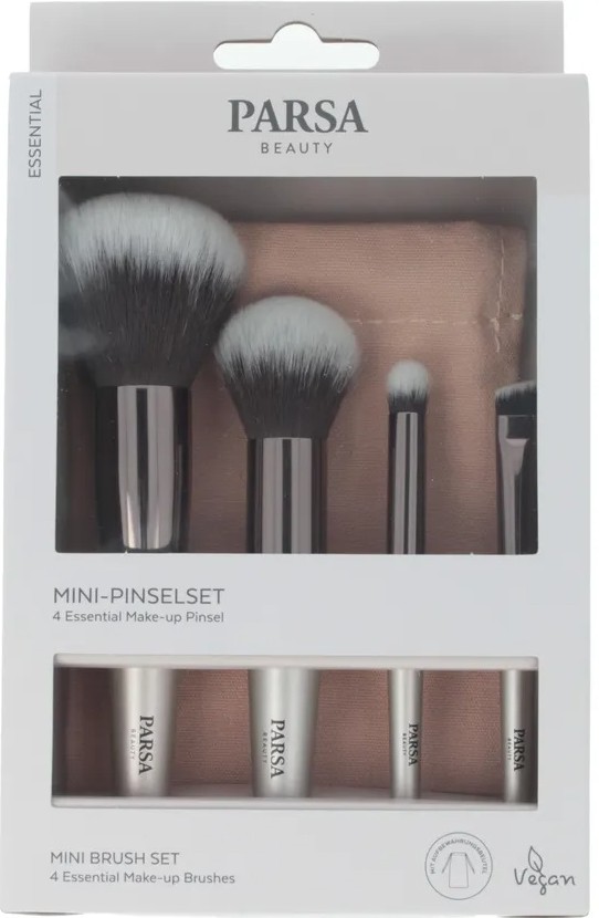 Parsa Mini Brush Set With Storage Bag