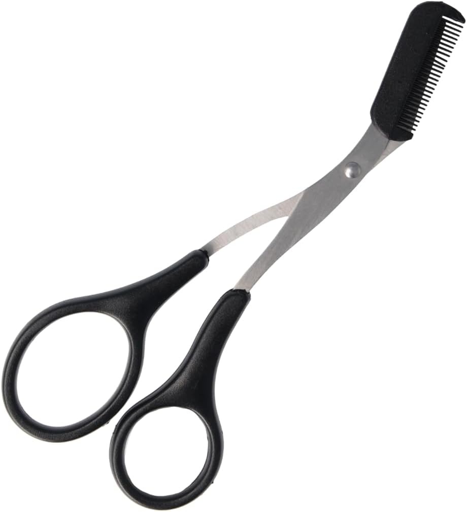 Parsa Eye Brow Scissors With Comb