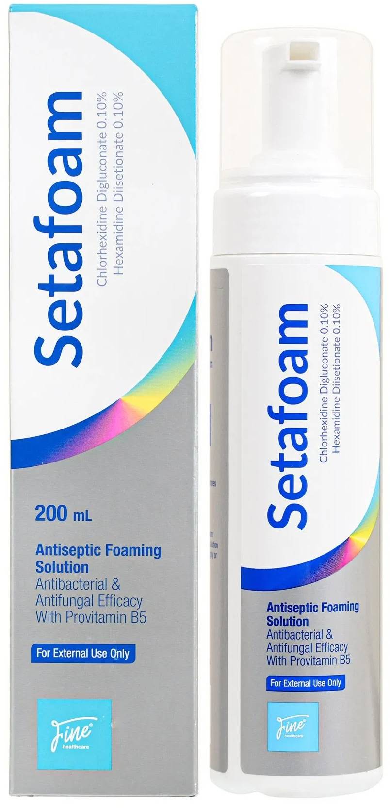 Setafoam Antiseptic Foaming Solution - 200 ml