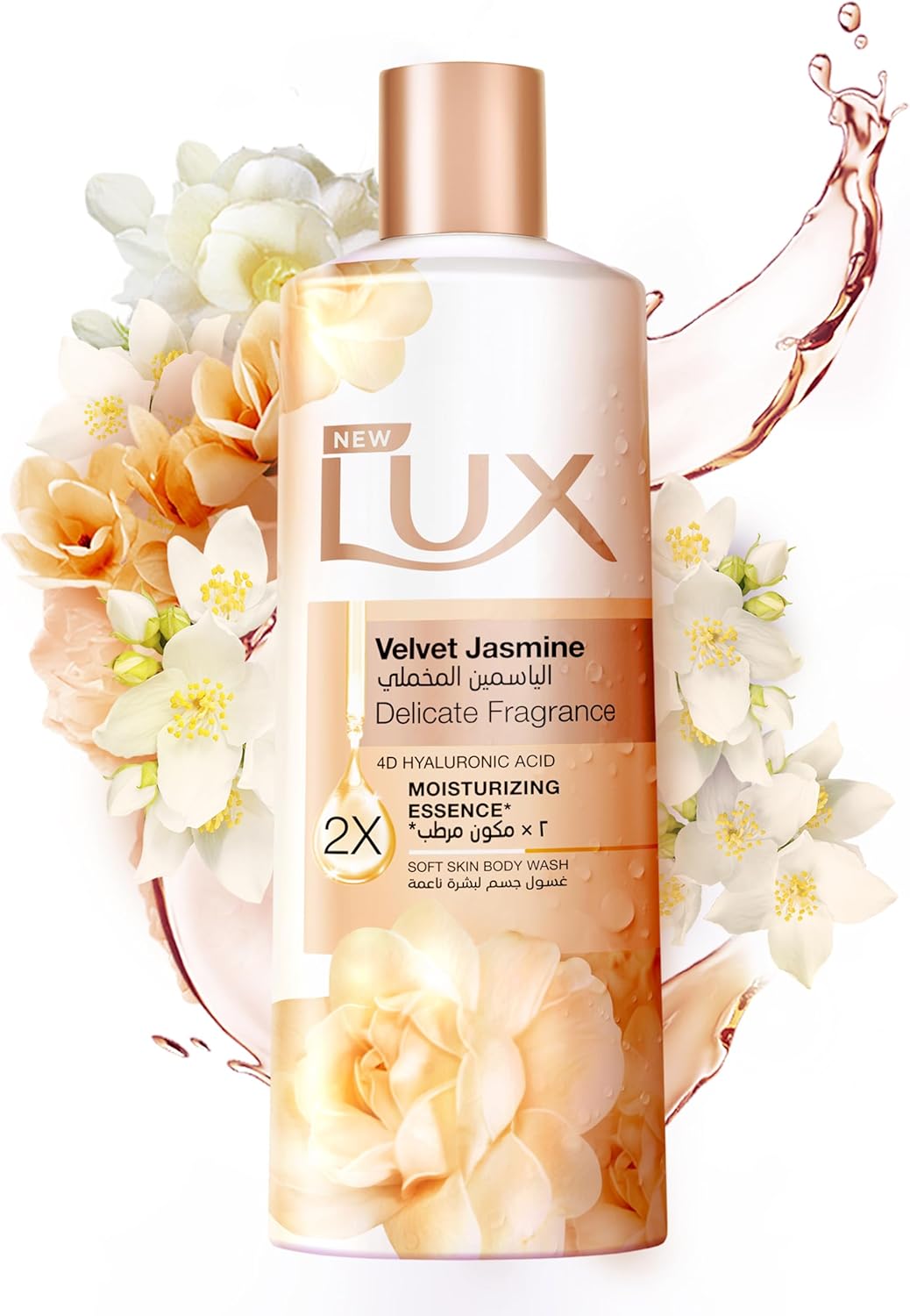 LUX Delicate Fragrance Body Wash, Velvet Jasmine, 250ml