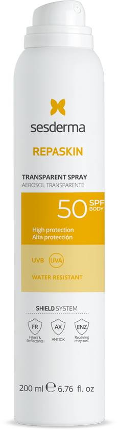 Sesderma Repaskin Spf50 Transparent Aerosol Wr 200ml