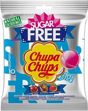 Chupa Chups Lollypop Sugar Free Multipack (10 Pieces)