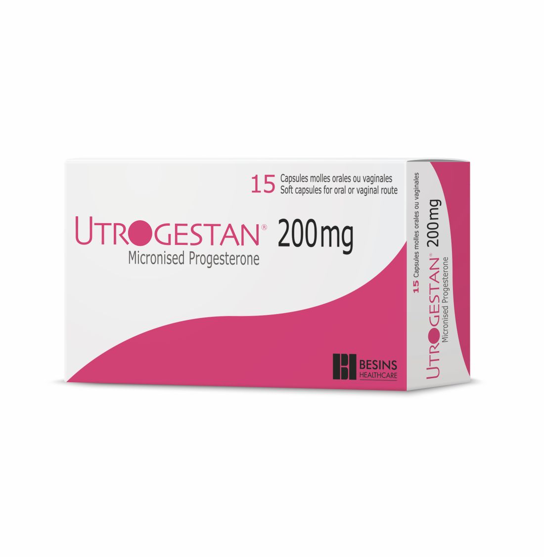 Utrogestan 200 Mg 15 Gelatin Capsules