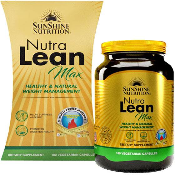 Sunshine Nutra Lean Max - 180 Capsules