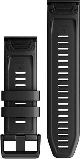 Garmin Quickfit Black Silicone Band - 26 mm
