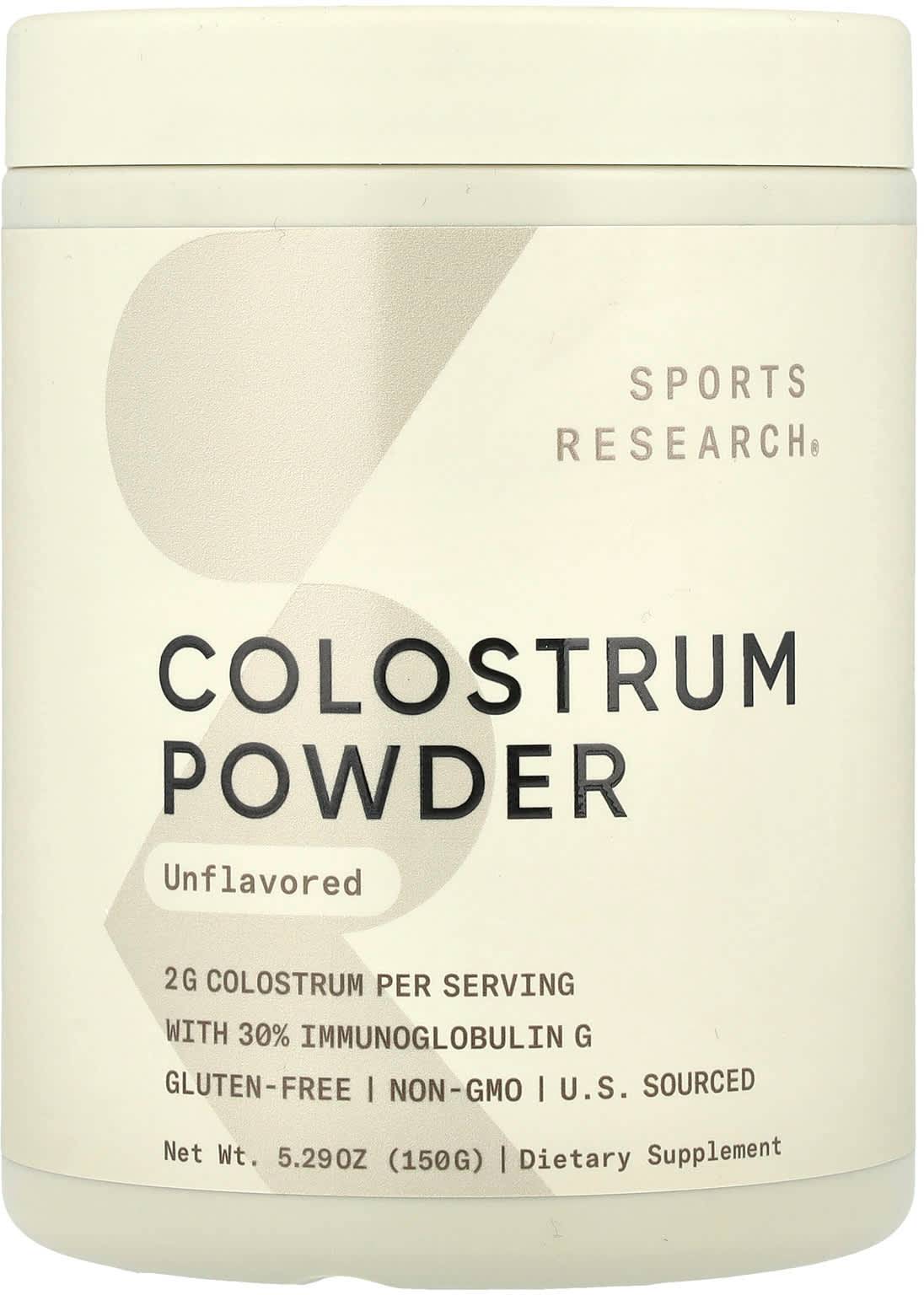 Sports Research Colostrum 150g(75 Servings) 