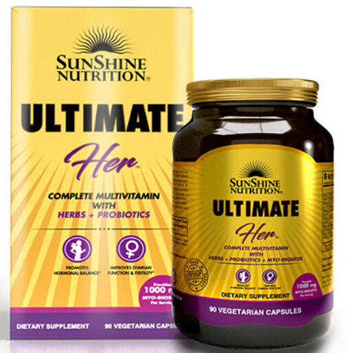 Sunshine Ultimate Her Multivitamin Capsule - 90'S