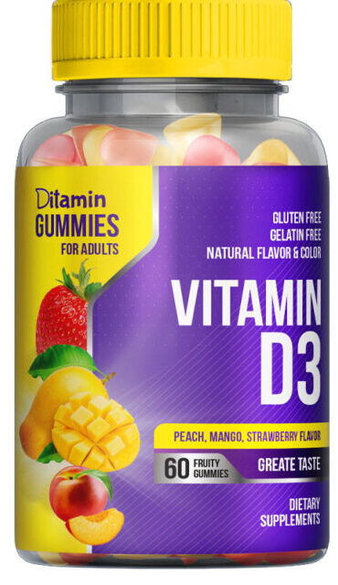 Ditamin Vitamin D3 Gummies For Adult - 60s