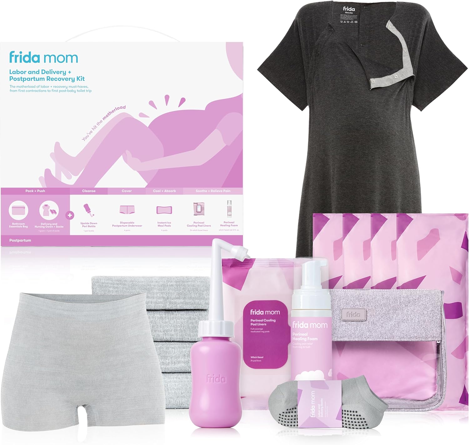 Frida Mom Delivery And Postpartum Hospital Kit 15 Pcs Set