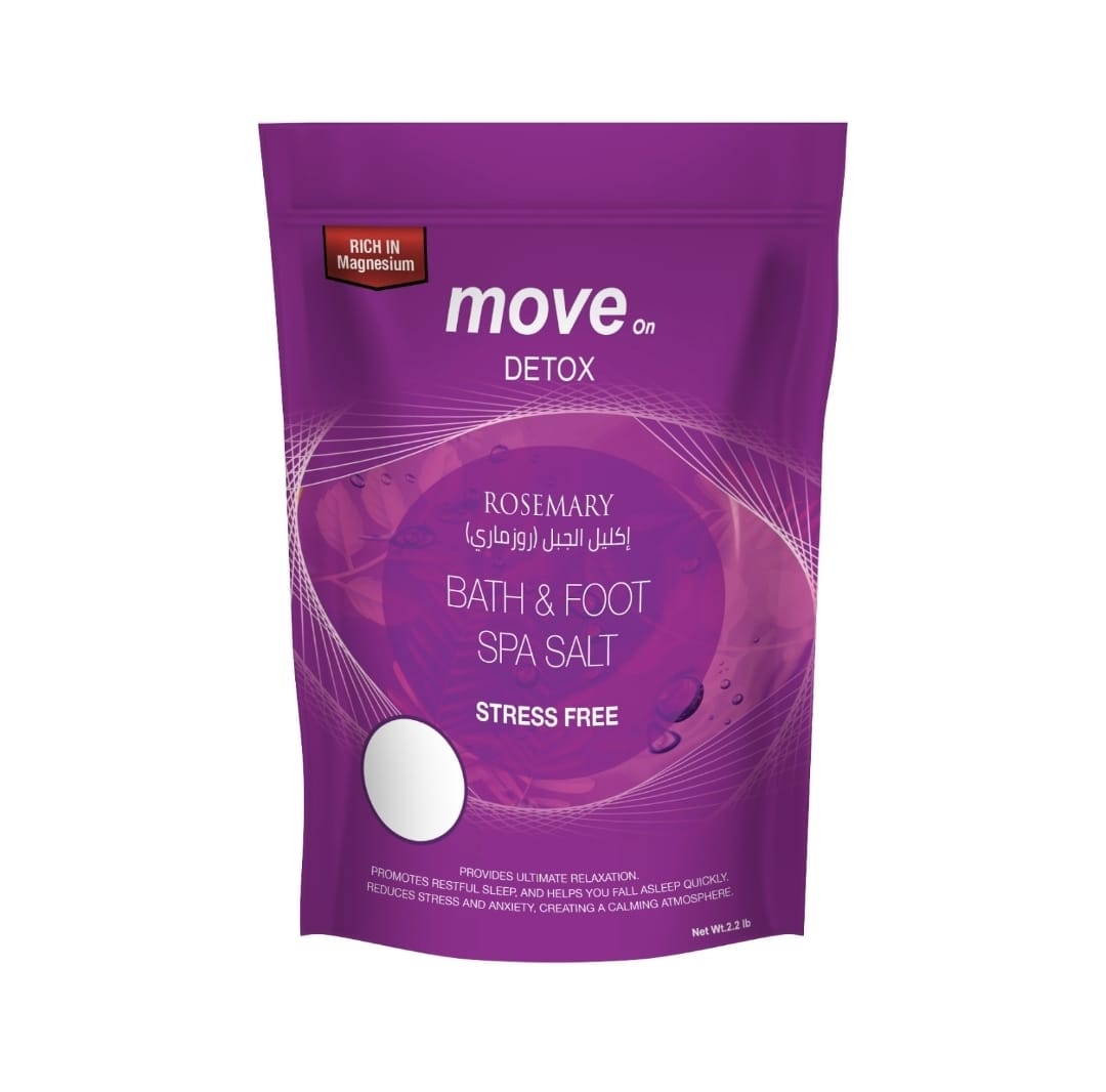 Move On Detox Rosemary Bath And Foot Spa Salt 1000 ml