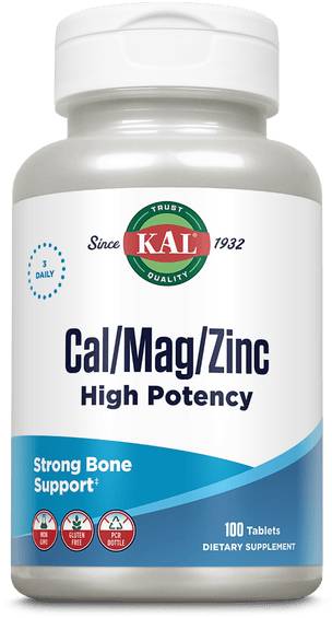 Kal Calcium + Mag & Zinc 100ct