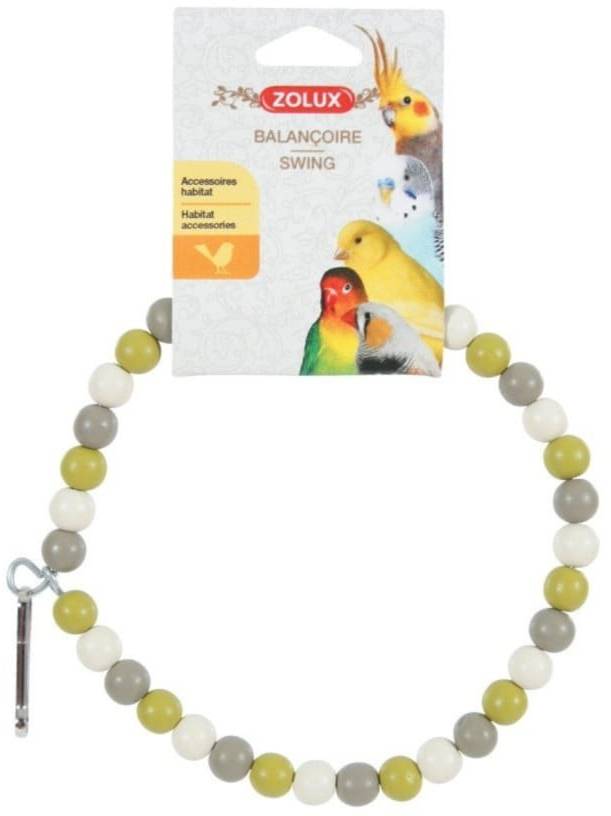 Zolux Bead Necklace Swing For Small Birds