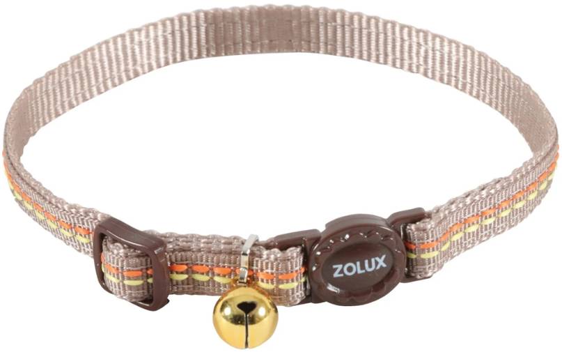 Zolux Tempo Nylon Regular Collar Choco