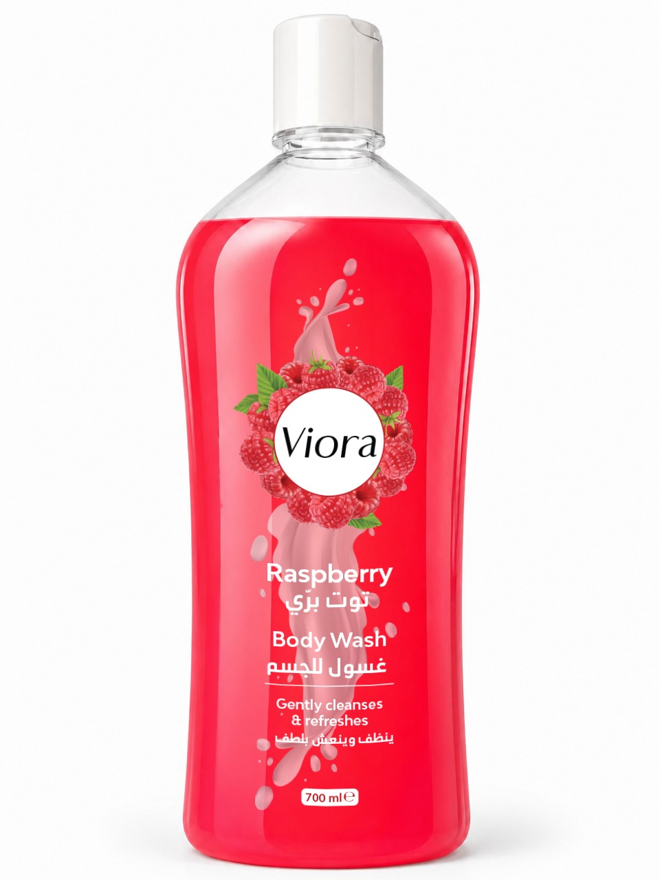 Viora Shower Gel Raspberry Extract - 700 ml