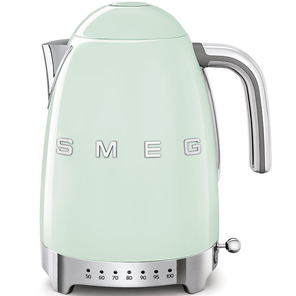 Smeg Kettle W Warm Green Pastel Green (Klf04pguk)