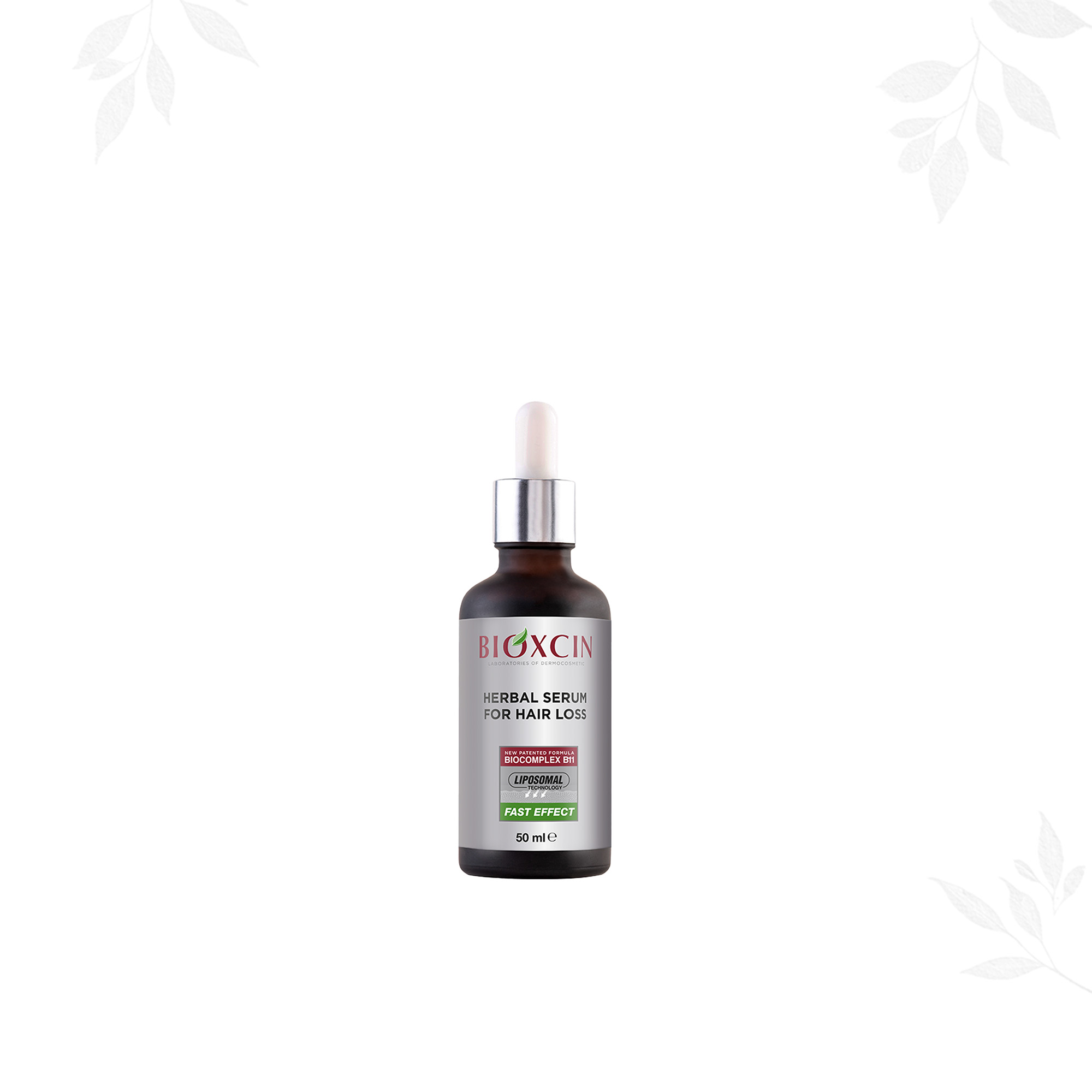 Bioxcin Herbal Serum For Hair Loss - 3 x 50 ml