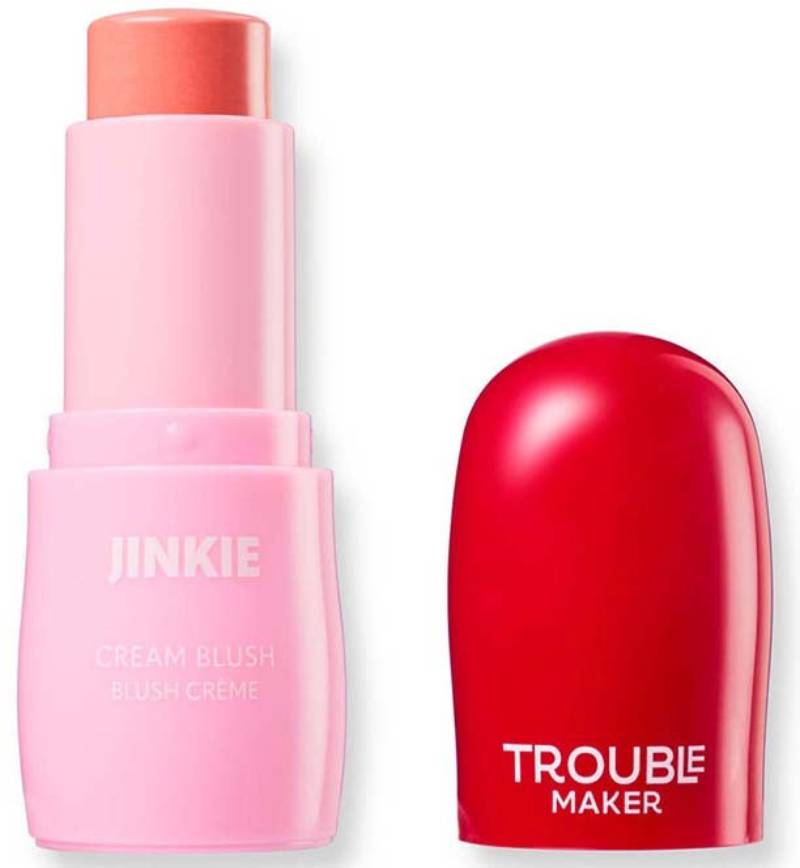 Trouble Maker Jinkie Stick Cream Blush - Too Much Baby Pink