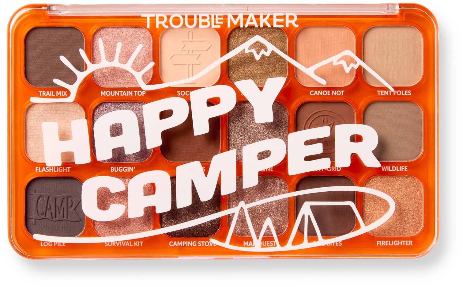 Trouble Maker Big Trouble Shadow Palette Happy Camper