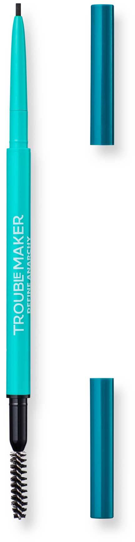 Trouble Maker Define Anarchy Micro Brow Pencil Dark Brown