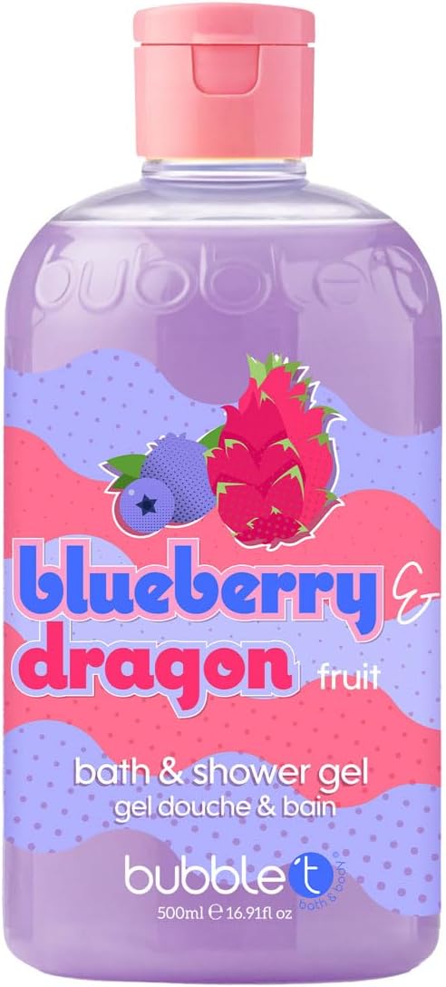 Bubblet Blueberry & Dragon fruit  Bath & Shower Gel - 500 ml