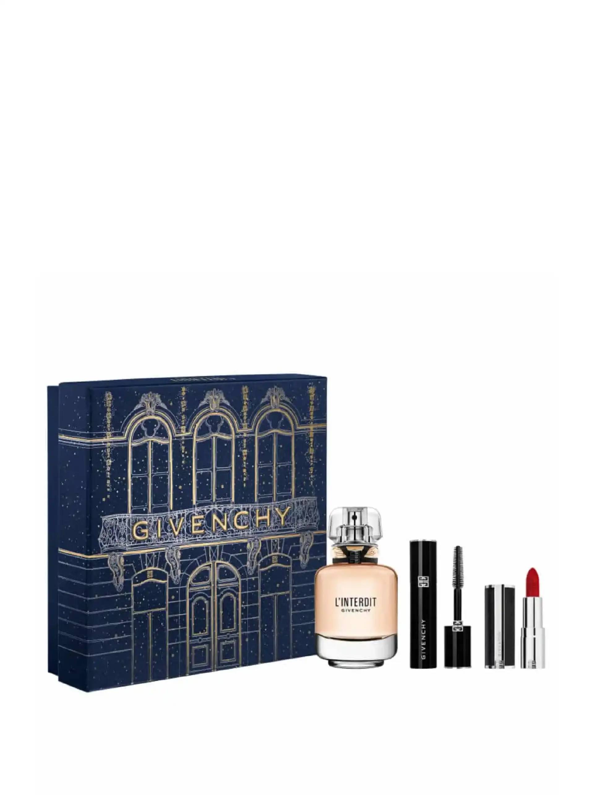 Givenchy L Interdit Gift Set Mascara Rouge Interdit Lipstick 50 ml
