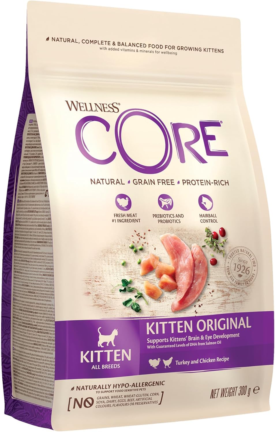 Wellness Core Original Dry Food Turkey With Chicken - 300 gm