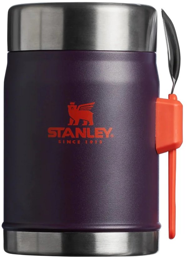 Stanley The Legendary Food Jar + Spork Plum - 0.4 L