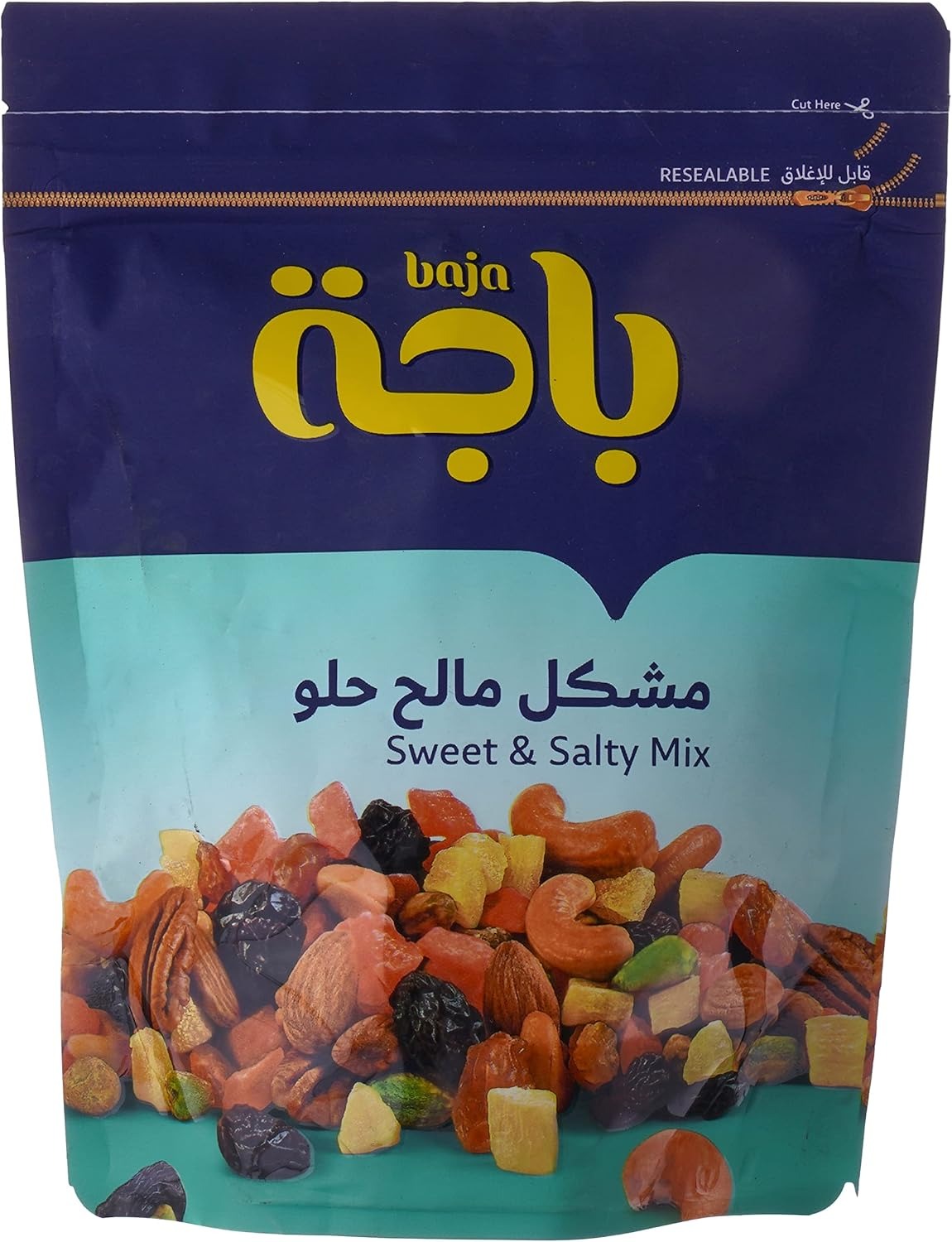 باجة مشكل مكسرات مالح وحلو 120 جم
