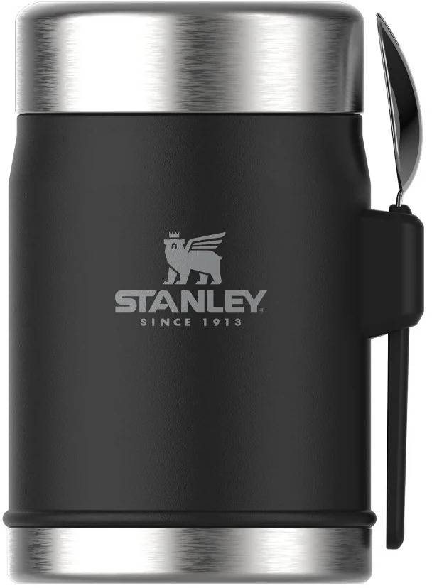 Stanley Classic Legendary Food Jar + Spork | 414ml / 14 Oz - Matte Black