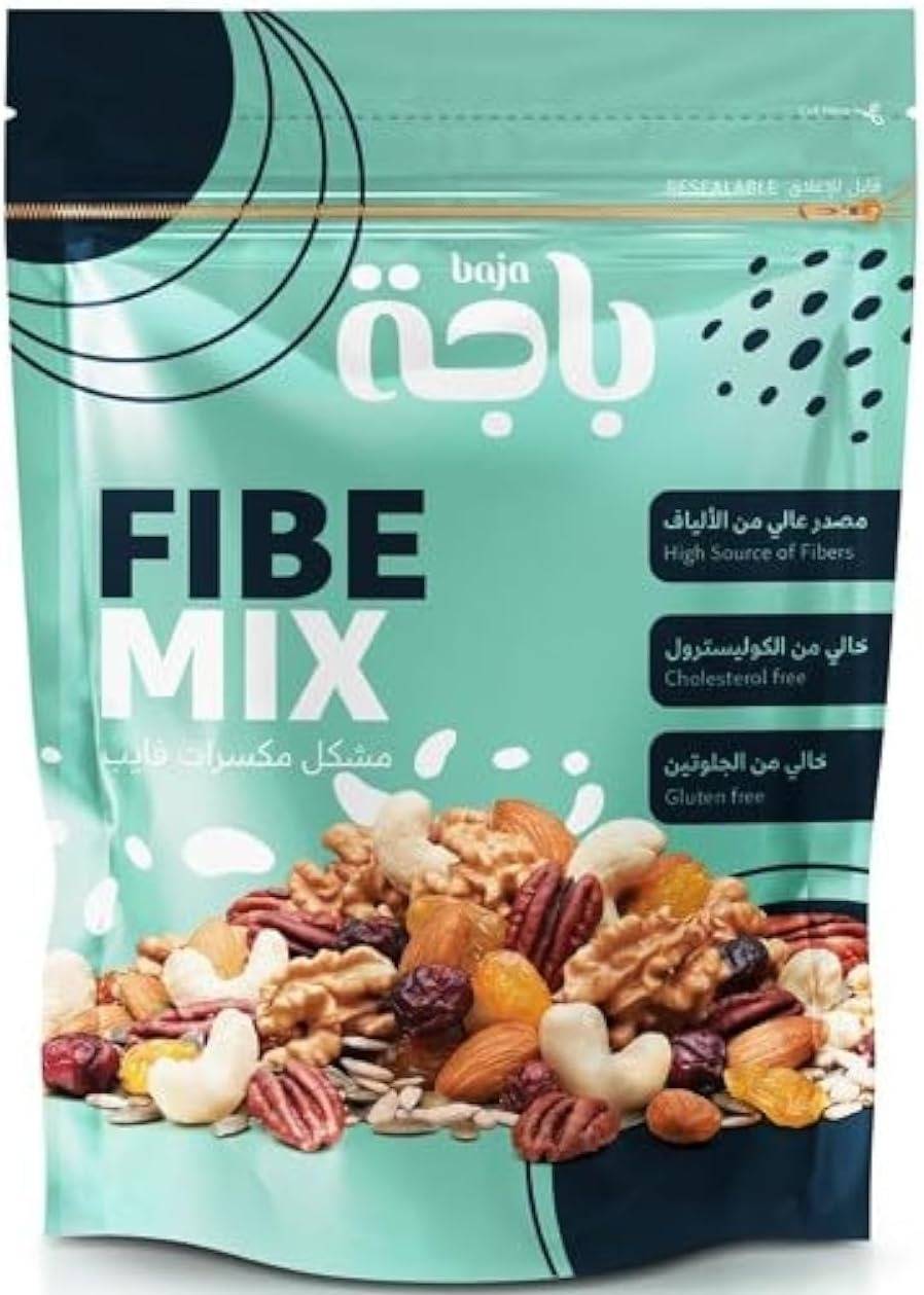 باجة مشكل مكسرات فايب 120 جم