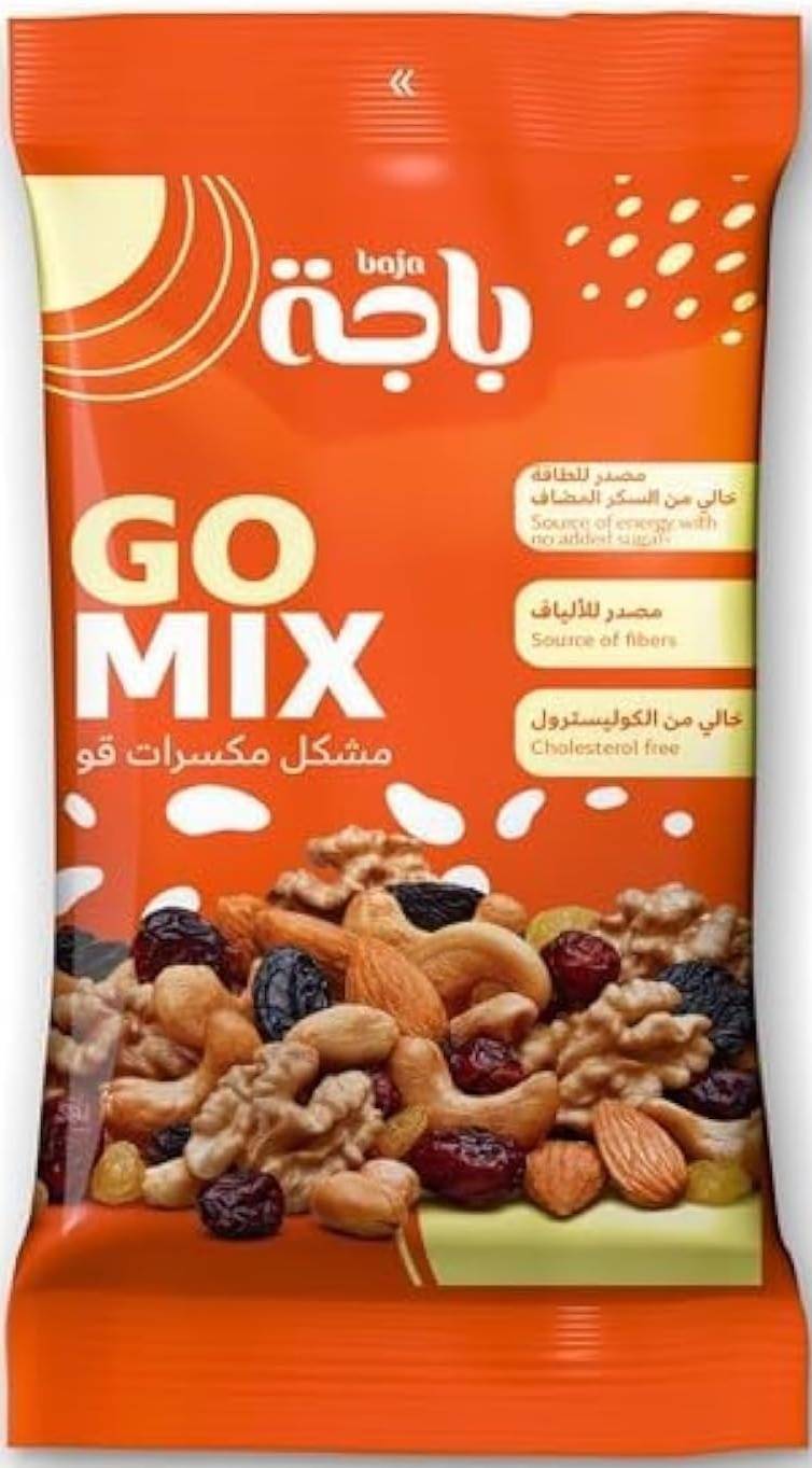باجة مشكل مكسرات قو 30 جم*18 حبة