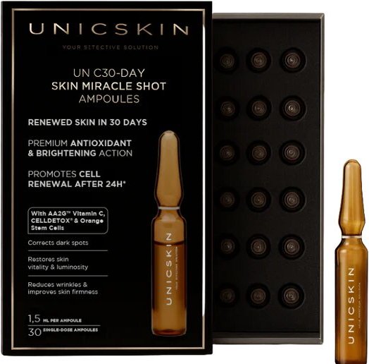 Unicskin Unic 30 Day Skin Miracle Shot 30 Ampoules 1.5 ml