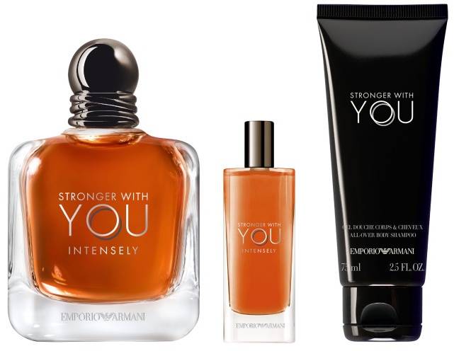 Giorgio Armani Stronger With You Intensely Gift Set 100 ml