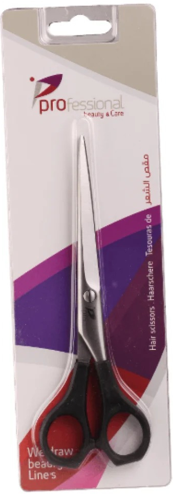 Unipro Deluxe Mustache Scissors With Plastic Handle - 14 Cm