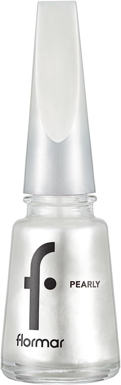 Flormar Pearly Nail Enamel Luxury White New - PL201
