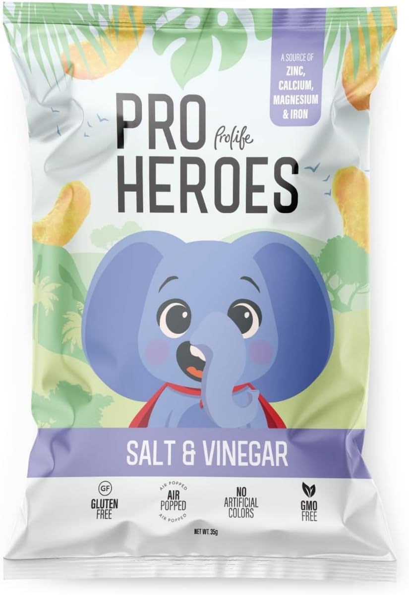 Prolife Pro Heroes Salt & Venigar Puffs 35 G