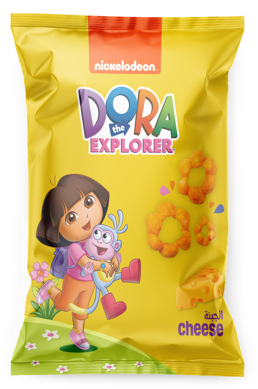 Nickelodeon Dora The Explorer Cheese Puffs 25 G
