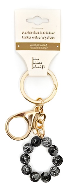 Min Maadan Alensan Snow Obsidian Subha Keyring