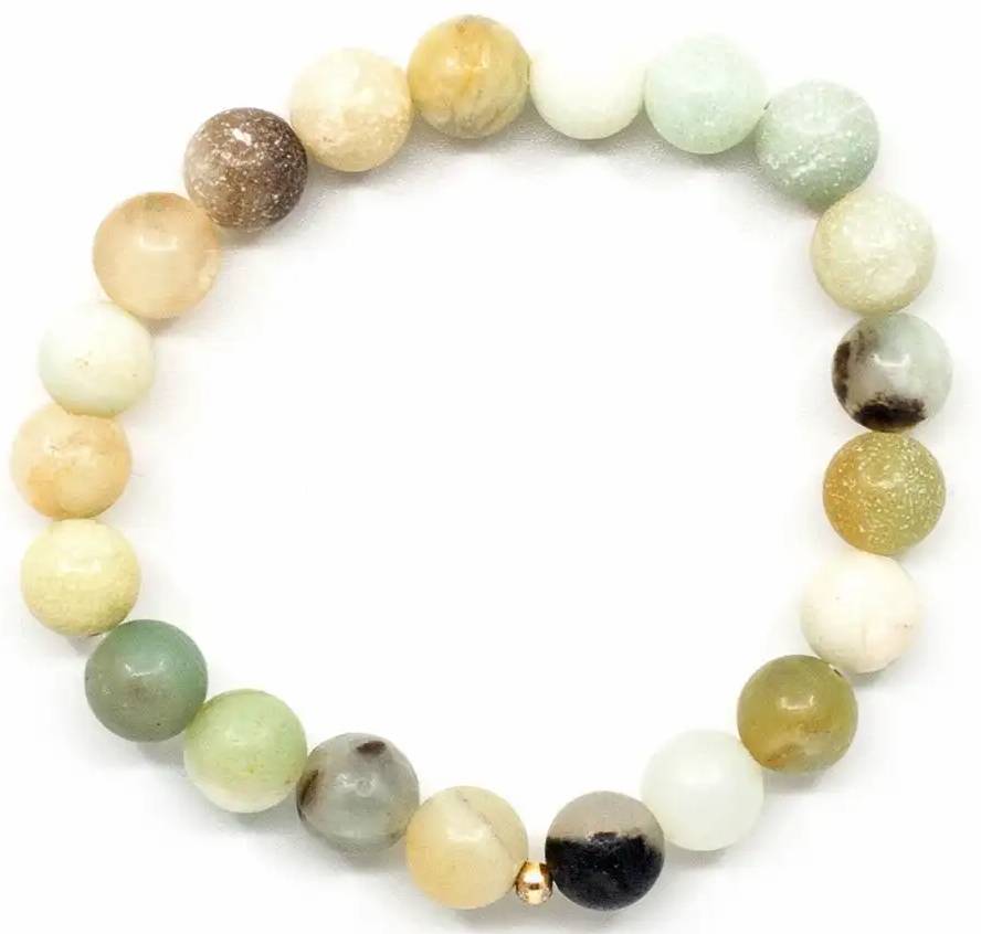 Min Maadan Alensan Amazonite Stone Bracelet