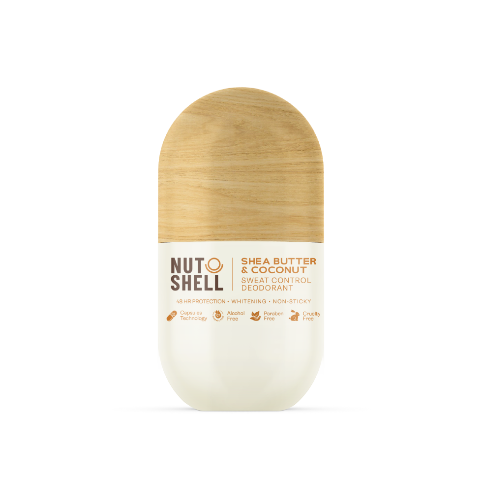 Nutshell Sweat Control Deo Shea Butter And Coconut 50 ml