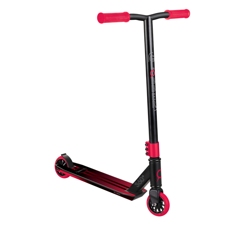 Globber Gs360 Stunt Scooter Red And Black
